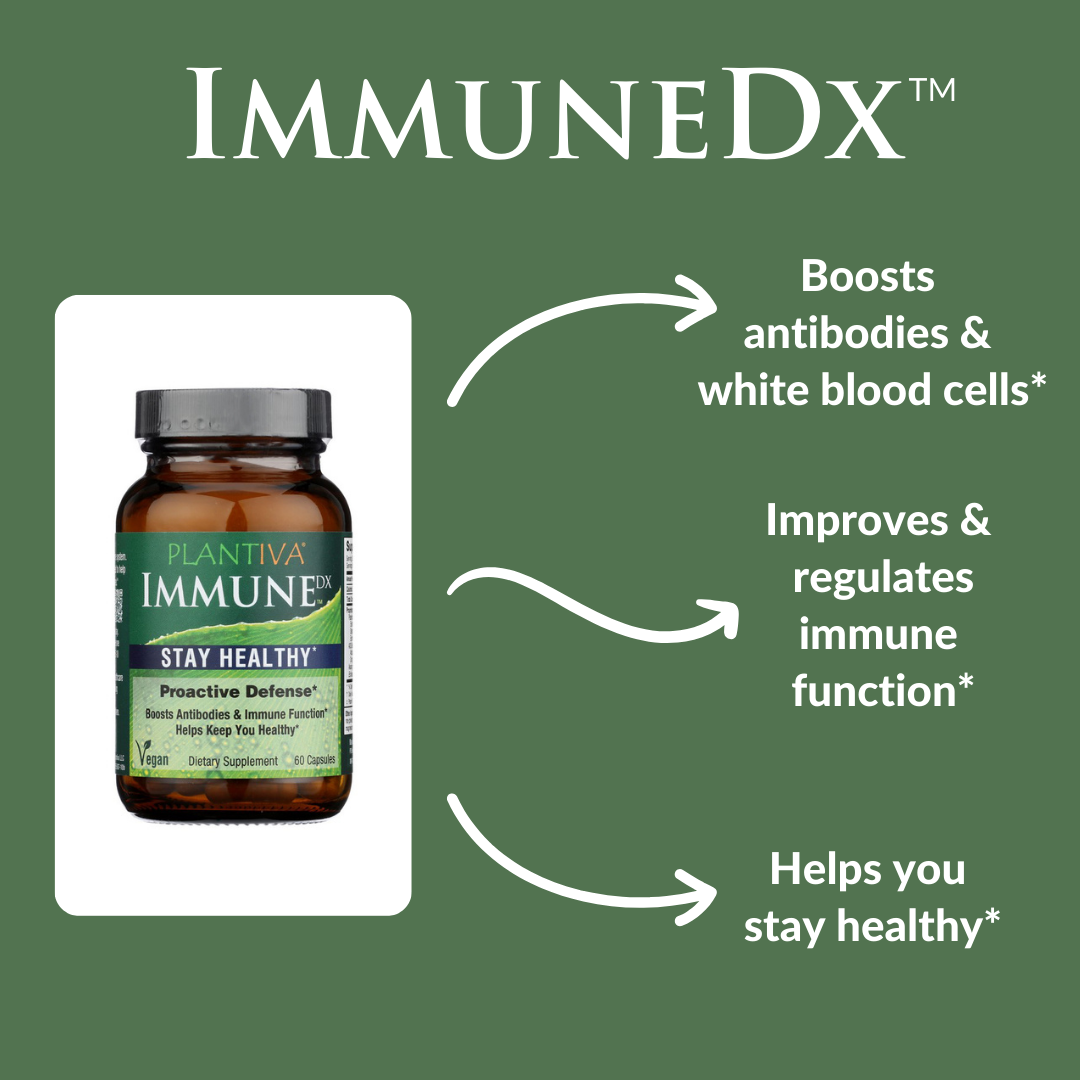 ImmuneDx 60-Capsule Bottle, Vegan