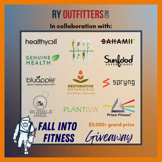 A graphic with the logos of companies participating in the giveaway