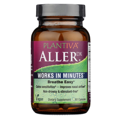 AllerDx 60-Capsule Bottle, Vegan