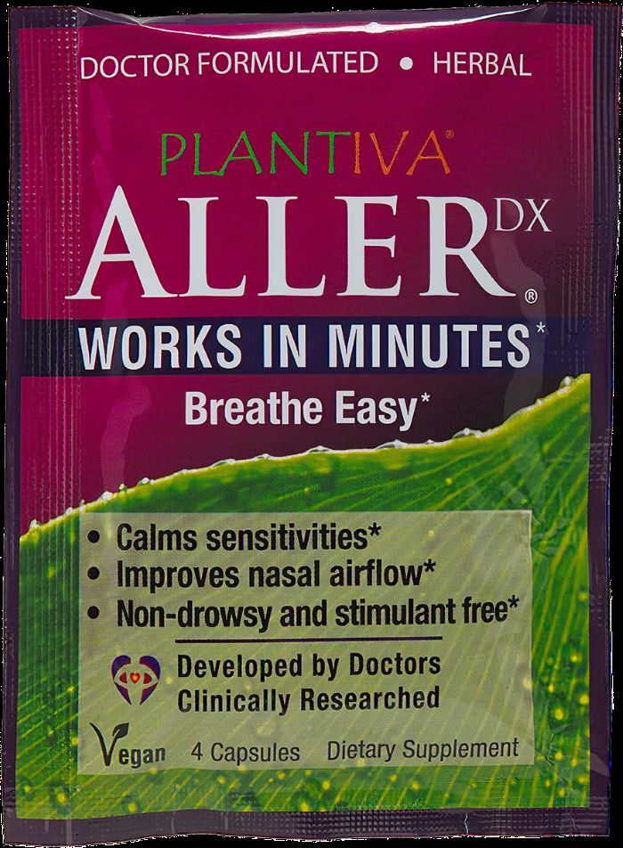 AllerDx 4-Capsule Packet, Vegan