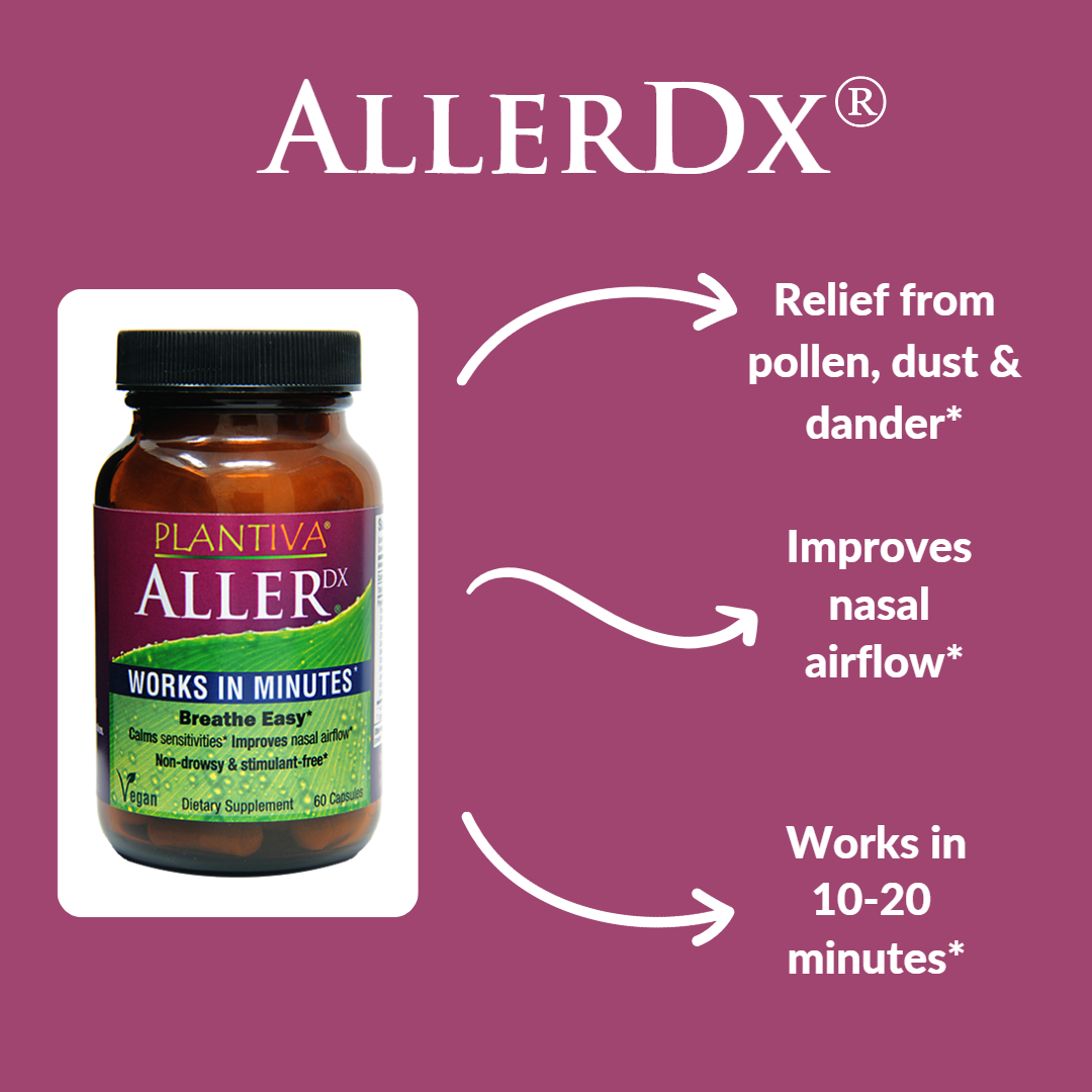 AllerDx 60-Capsule Bottle, Vegan