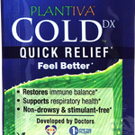The front side of a blue-colored  ColdDx packet