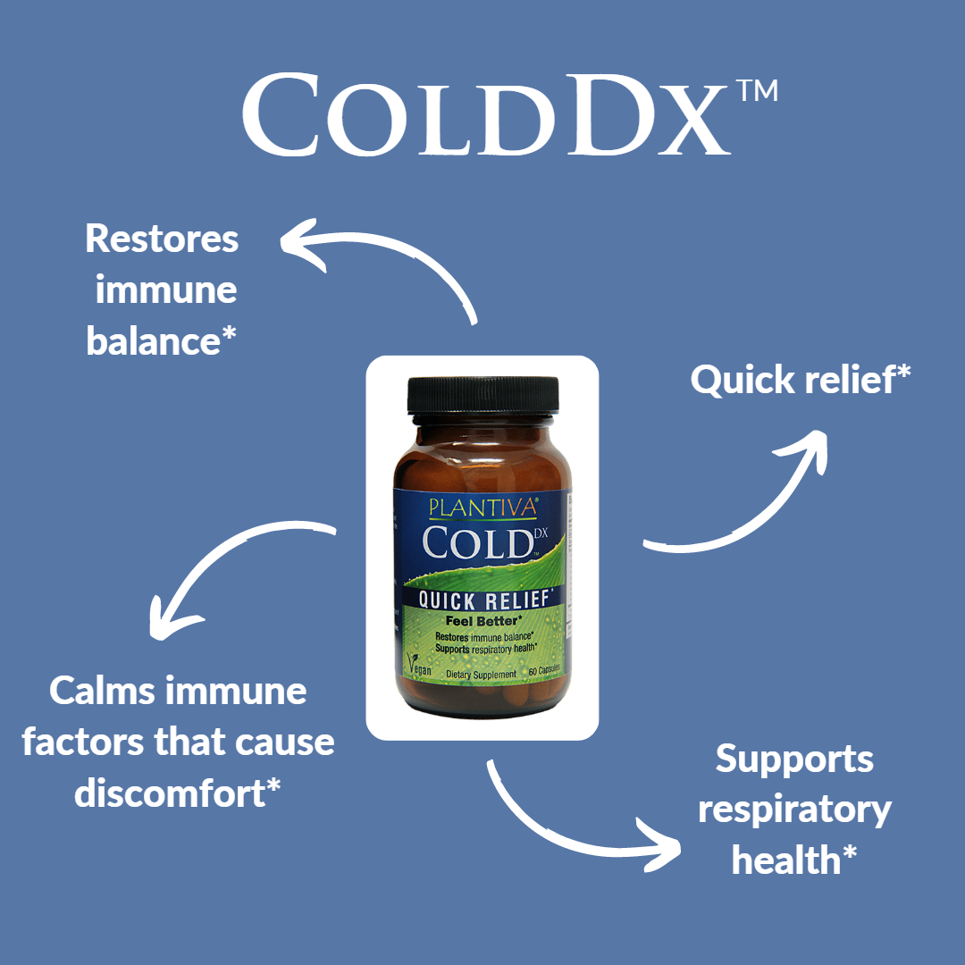 ColdDx 60-Capsule Bottle, Vegan