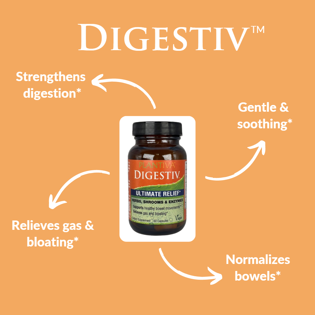 Digestiv 60-Capsule Bottle, Vegan