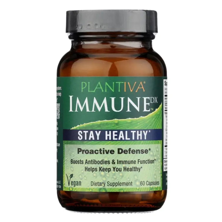 Bottle of ImmuneDx on a white background