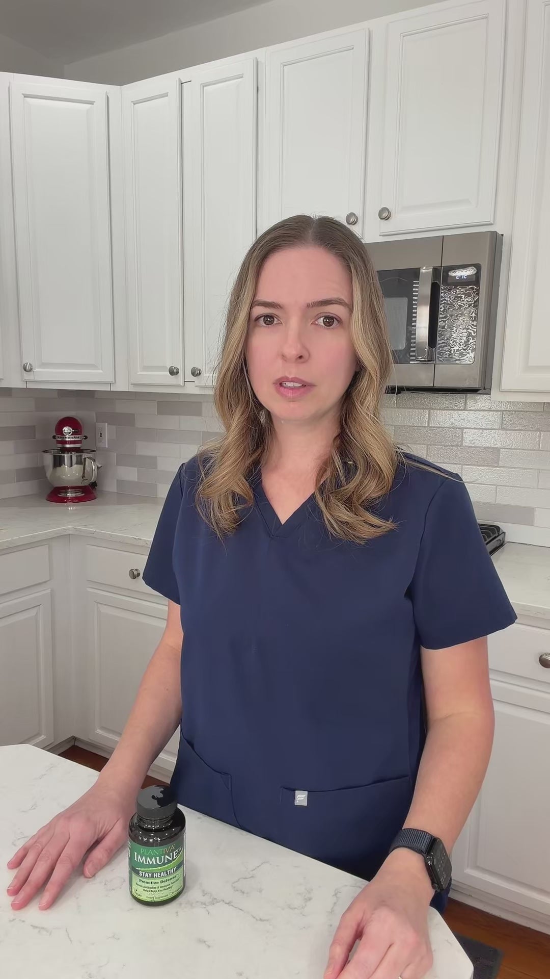 A woman discusses what she likes about ImmuneDx