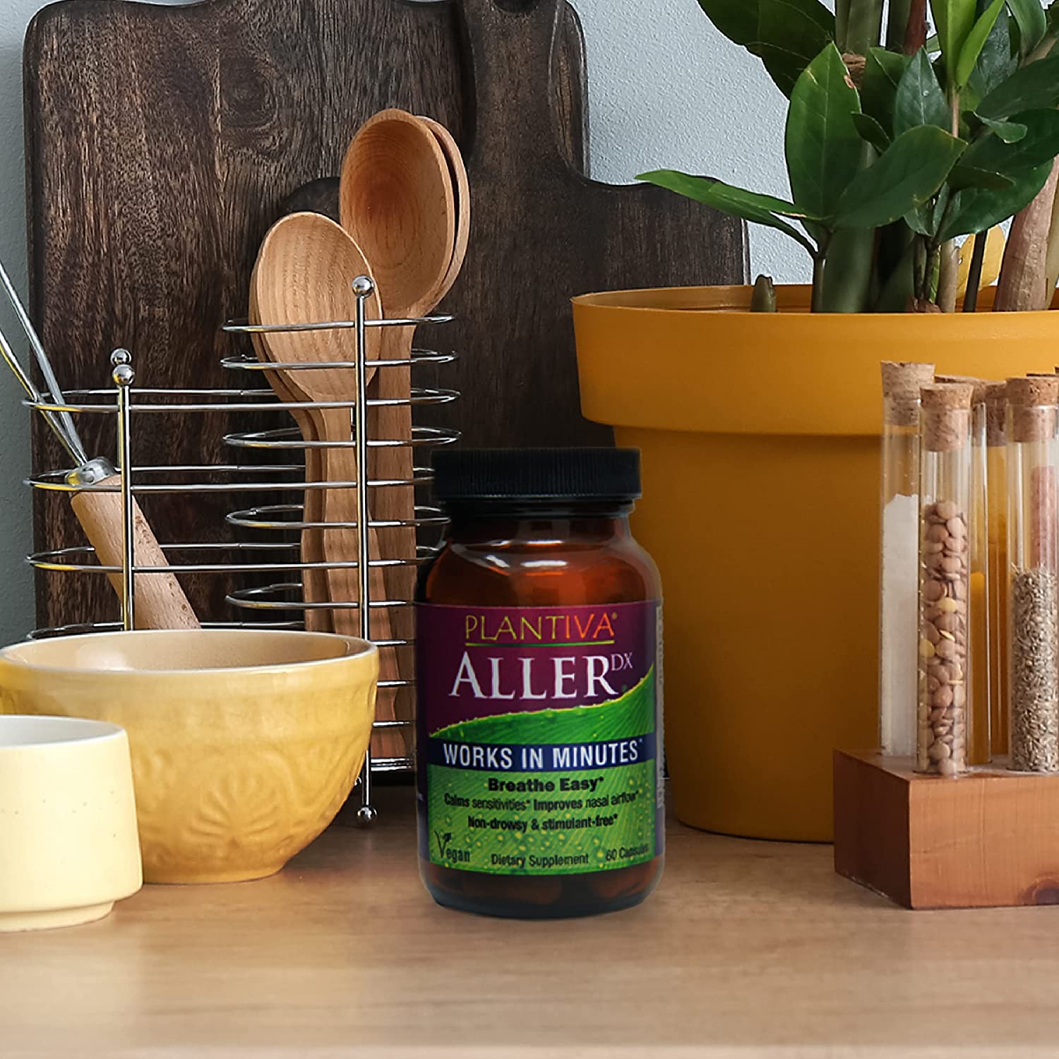 AllerDx 60-Capsule Bottle, Vegan